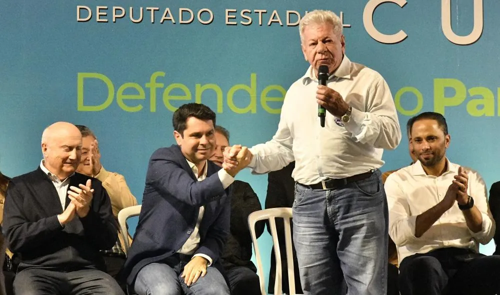 Prefeito recebe o presidente da Alep deputado estadual Alexandre Curi