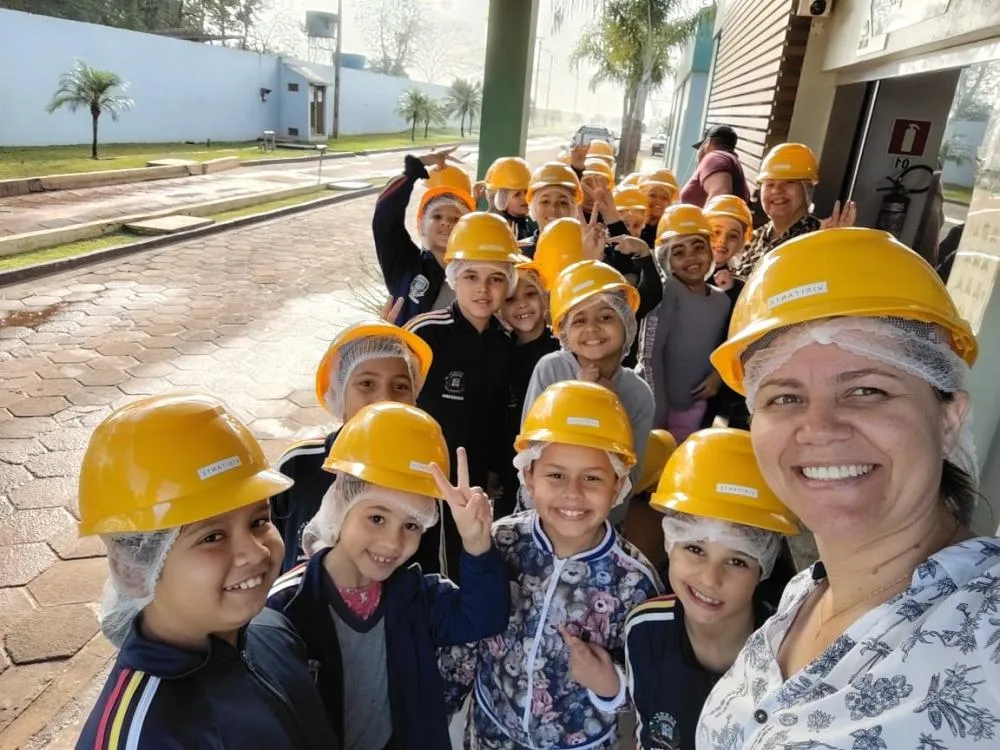 Alunos da rede municipal vivenciam a jornada dos alimentos