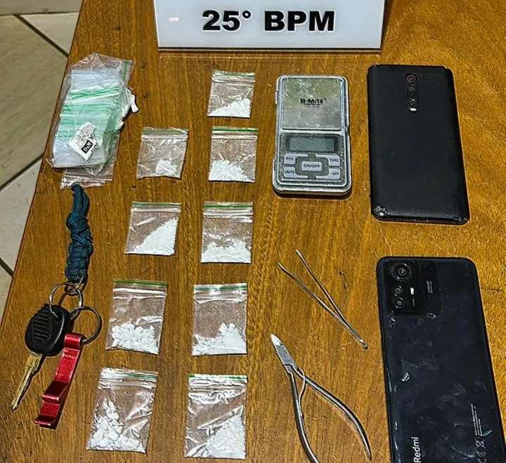 PM desmonta esquema de tráfico “delivery” no bairro Ouro Branco em Umuarama