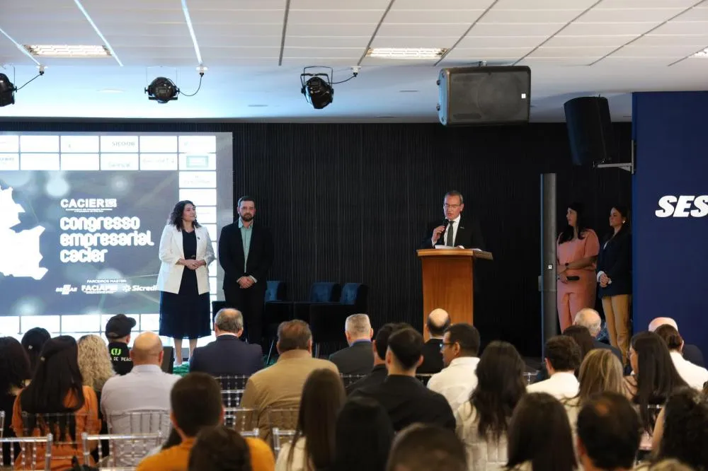 Congresso Empresarial da Cacier promove debates que impactam no futuro dos negócios