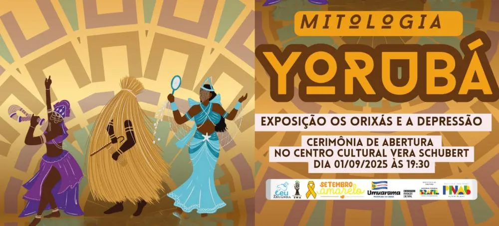 ‘Uma jornada com Nanã Buruquê’ conecta mitologia africana e prevenção à depressão em Umuarama