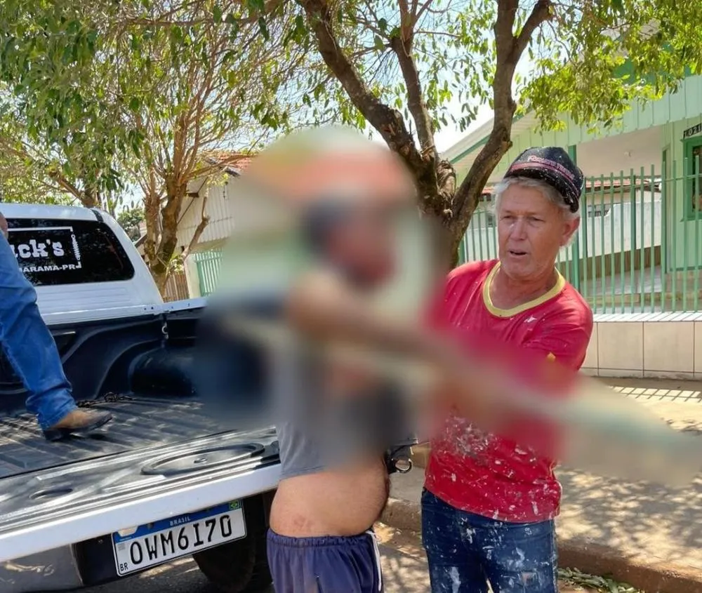 Idoso de Xambrê sobrevive a estaca atravessada no pescoço e segue internado na UTI