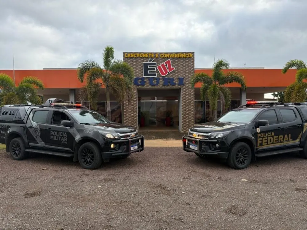 PF prende em Umuarama líder de facção que usava redes sociais para crimes na fronteira