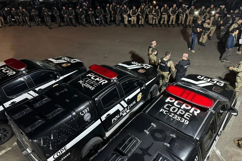 Paraná derruba número de homicídios em 30,4% e roubos também caem 18,6% em 2025