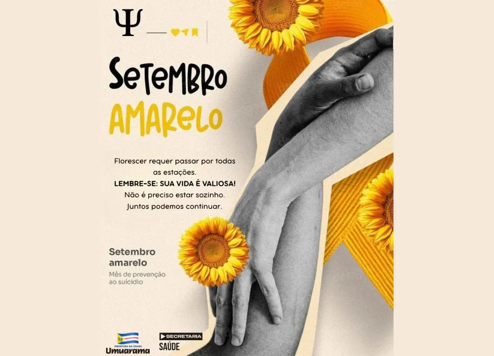 Dia Mundial de Prevenção ao Suicídio terá ação de saúde no Centro Cultural