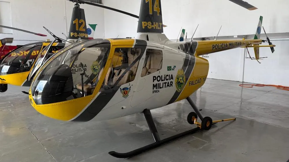 Polícia Militar de Umuarama é contemplada com helicóptero e viaturas
