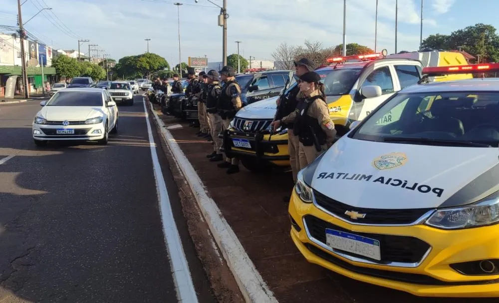 Operação Sinergia III em Umuarama reforça a segurança e combate a crimes