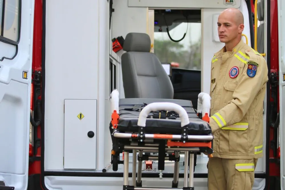 Corpo de Bombeiros alerta para o alto número de registros de quedas de idosos 