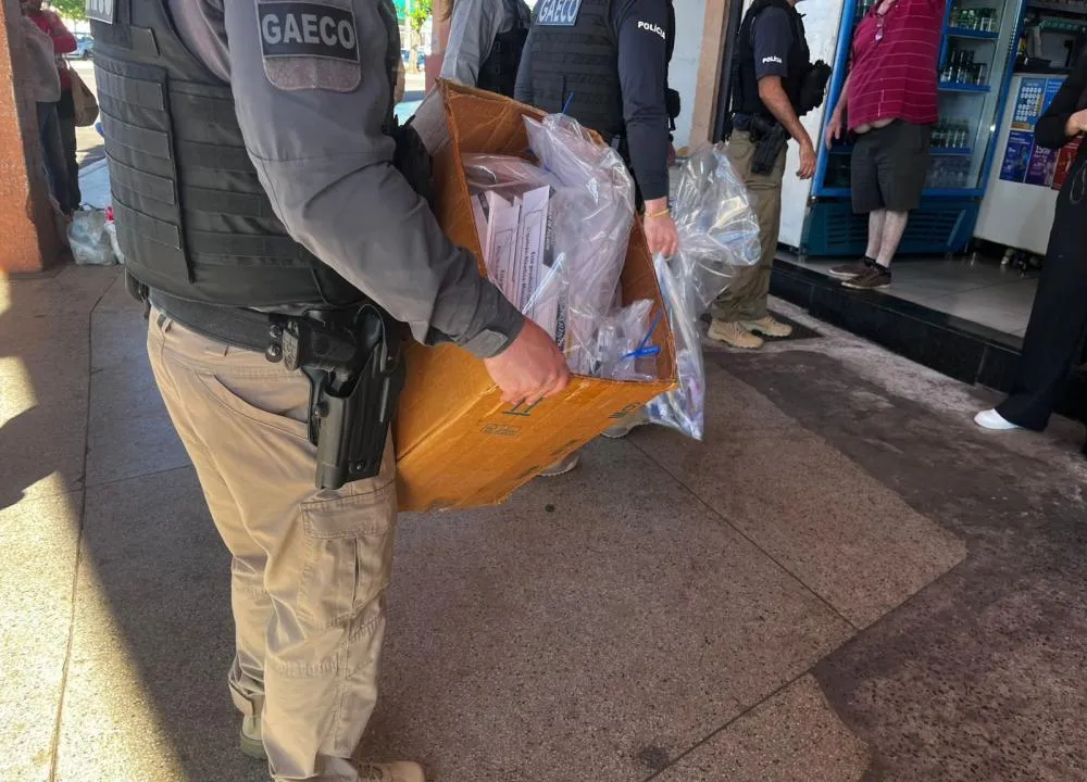 Ação do Gaeco foi iniciada a partir de investigações da Polícia Civil de Umuarama