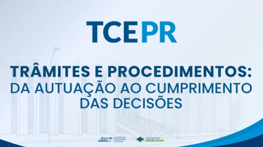 Escola do Legislativo promove qualificação voltada ao uso do Sistema Processual do TCE