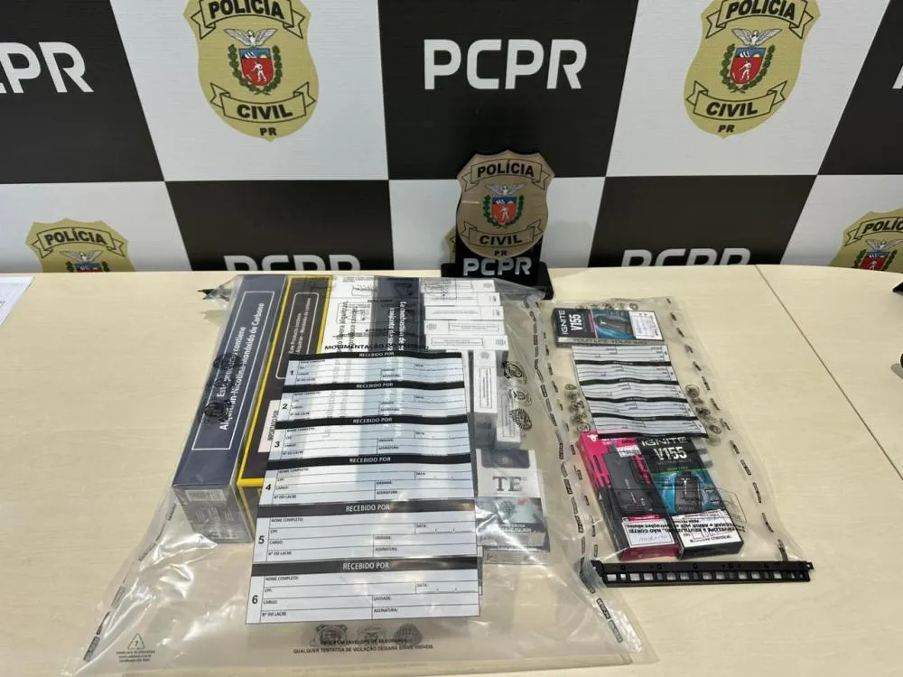 Comerciante de Cruzeiro do Oeste é preso vendendo cigarros eletrônicos e contrabando
