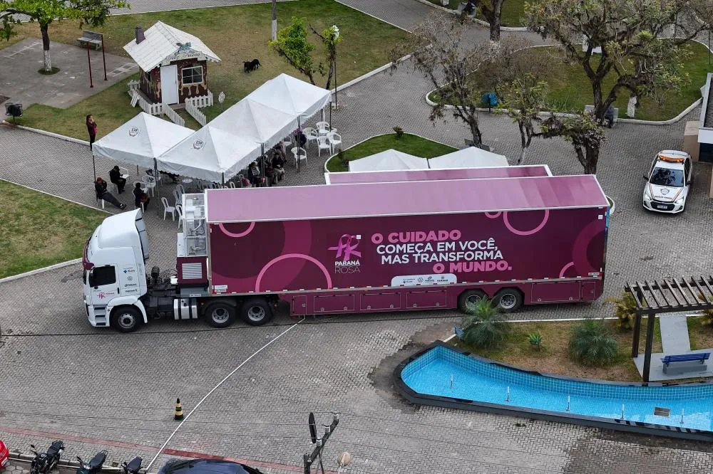 Carreta Saúde da Mulher chega a Colorado e começa a atender a região Noroeste