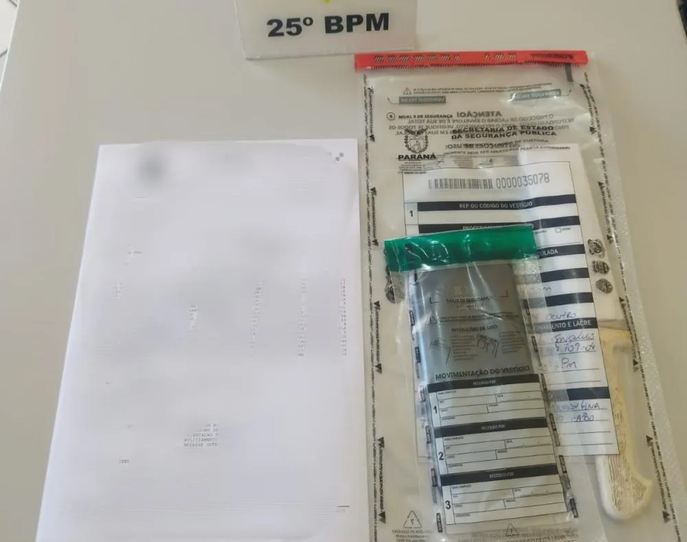 Polícia Militar prende homem por ameaça e receptação durante feira em Douradina