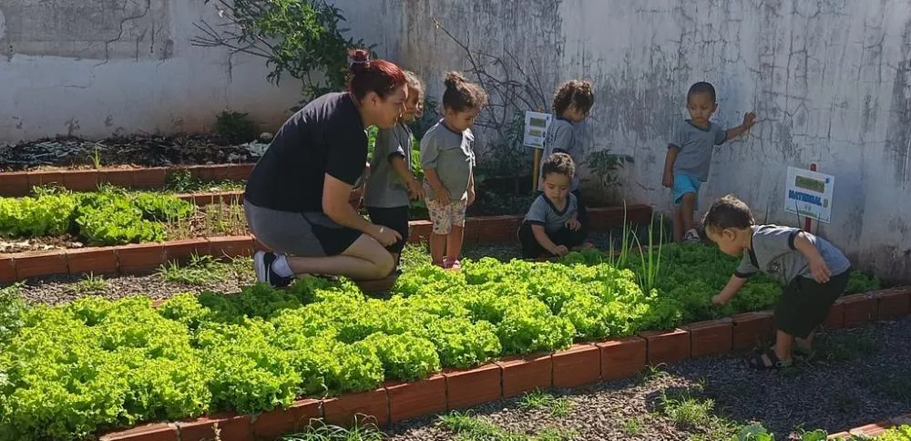 Projeto promove consciência ambiental entre crianças de CMEI