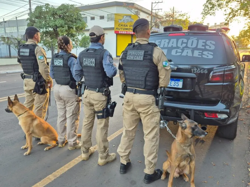 Gaeco deflagra megaoperações simultâneas na região de Umuarama e Maringá contra líderes do PCC