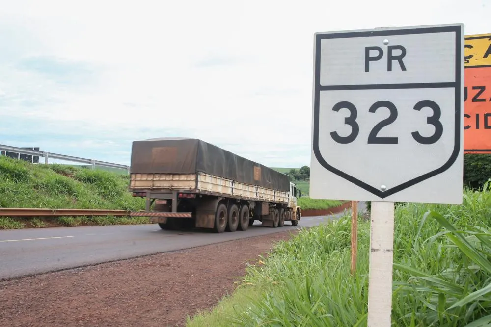 Lote onde estão previstas duplicação e pedágio na PR-323 é arrematado por empresa paranaense
