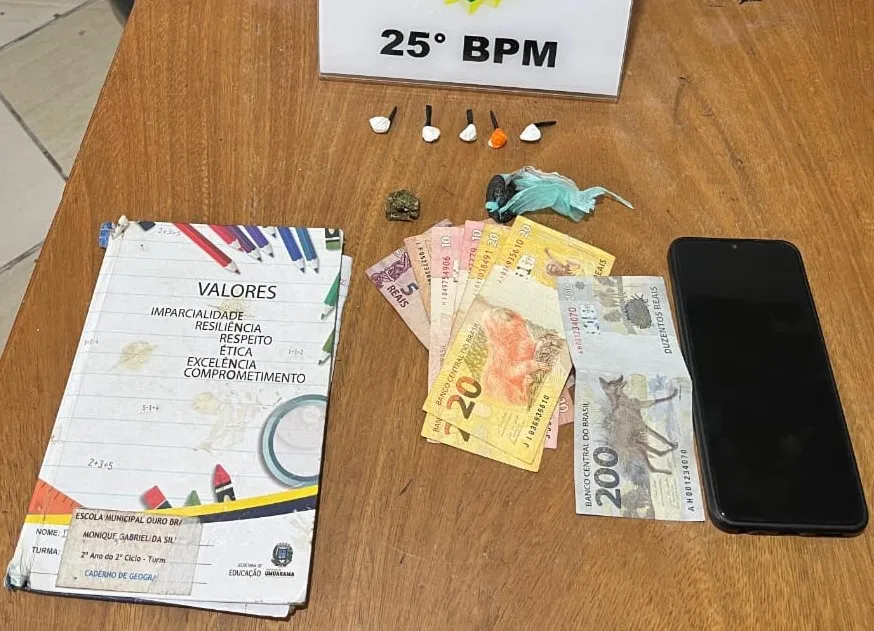 Polícia fecha ponto de venda de drogas disfarçado de oficina em Umuarama
