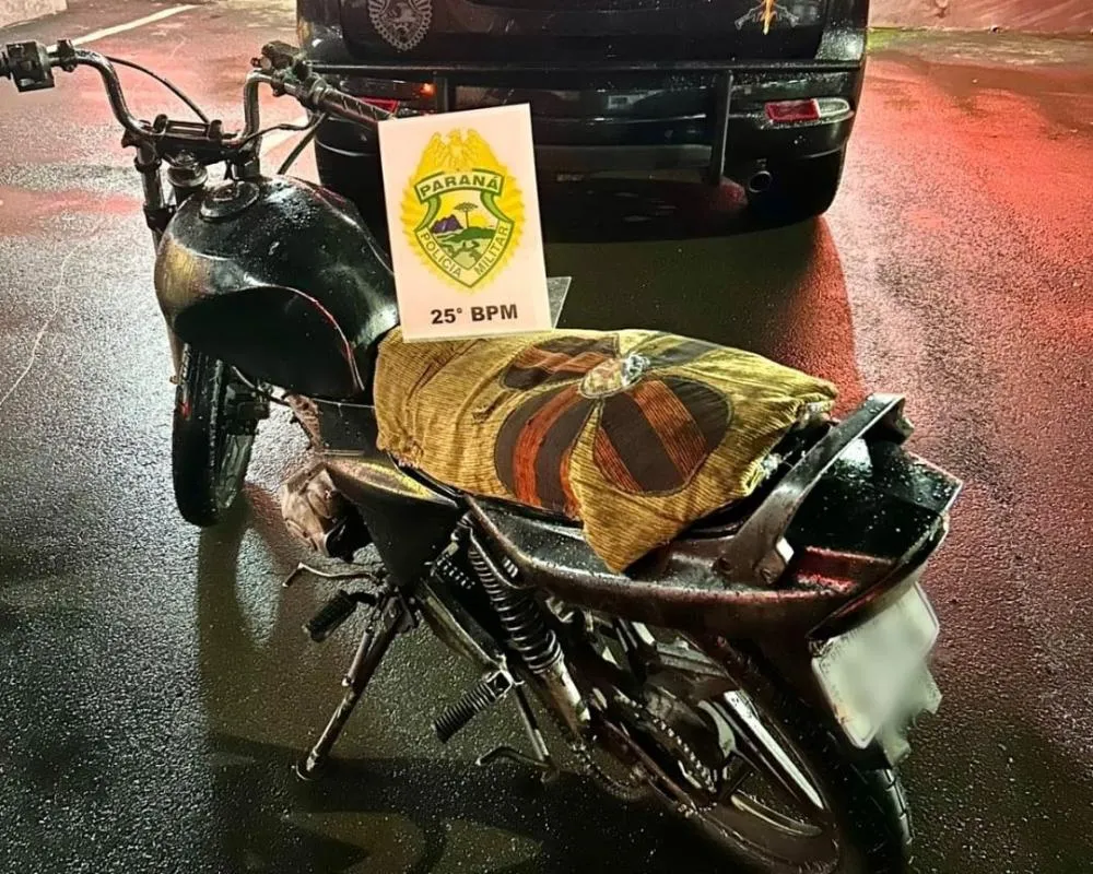 ROTAM recupera moto furtada e prende homem por receptação no Parque Danielle