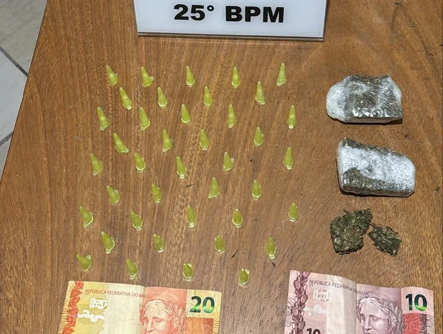 PM desarticula ponto de tráfico no Dom Pedro I e apreende menor de 14 anos