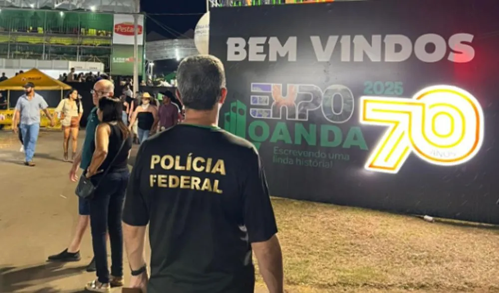 PF identifica irregularidades em empresas de segurança durante a Expoloanda 2025