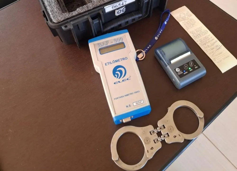Condutor é detido por dirigir alcoolizado durante operação da PRE na PR-180