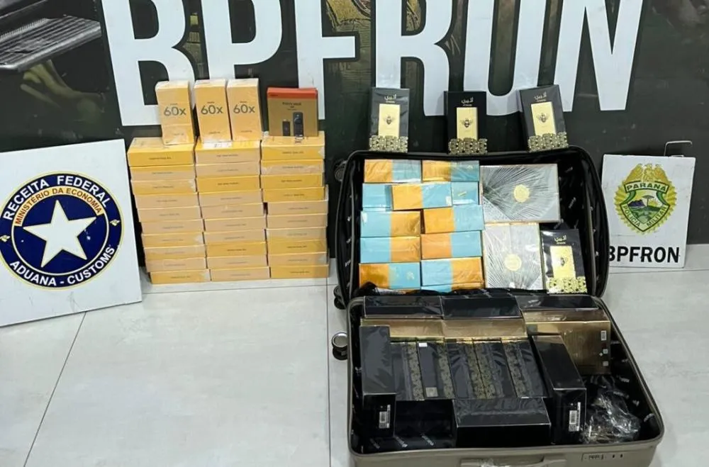 Operação conjunta apreende R$ 215 mil em mercadorias irregulares na BR-369