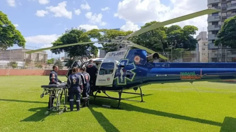 Explosão em reservatório de combustível deixa trabalhador em estado grave em Nova Esperança