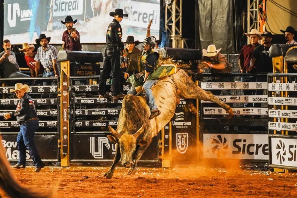 Rodeio Nacional será aberto nesta terça-feira na Expo Umuarama, com entrada gratuita