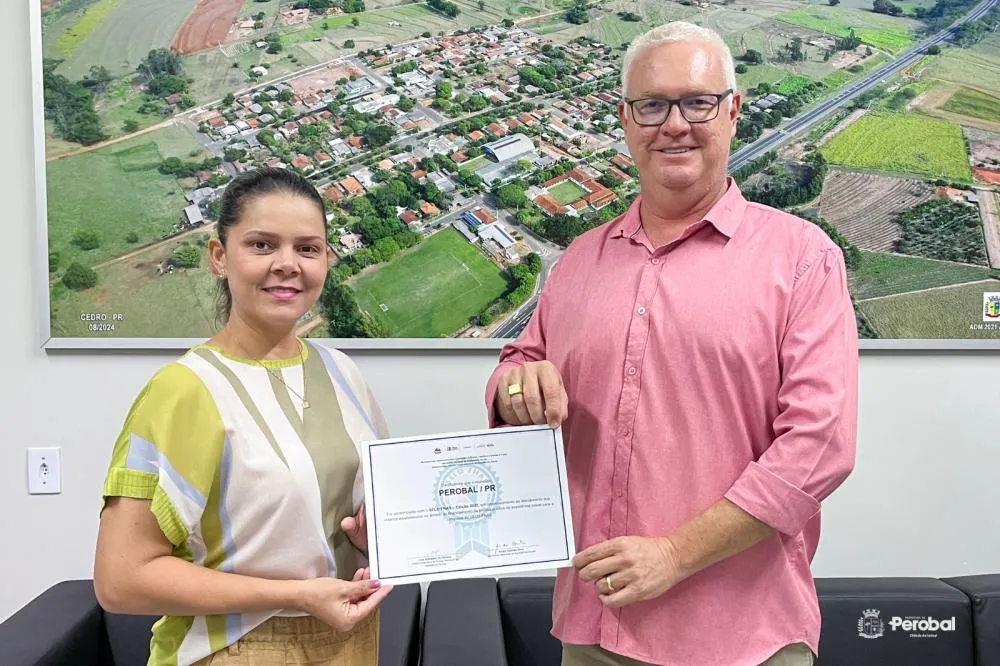 Perobal conquista selo nacional FNAS 2025 por excelência na gestão da assistência social