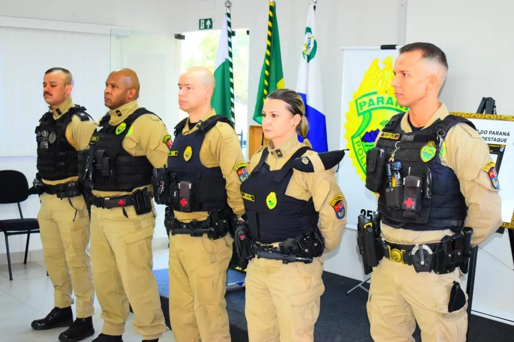25º BPM homenageia policiais e reforça estrutura com novos equipamentos