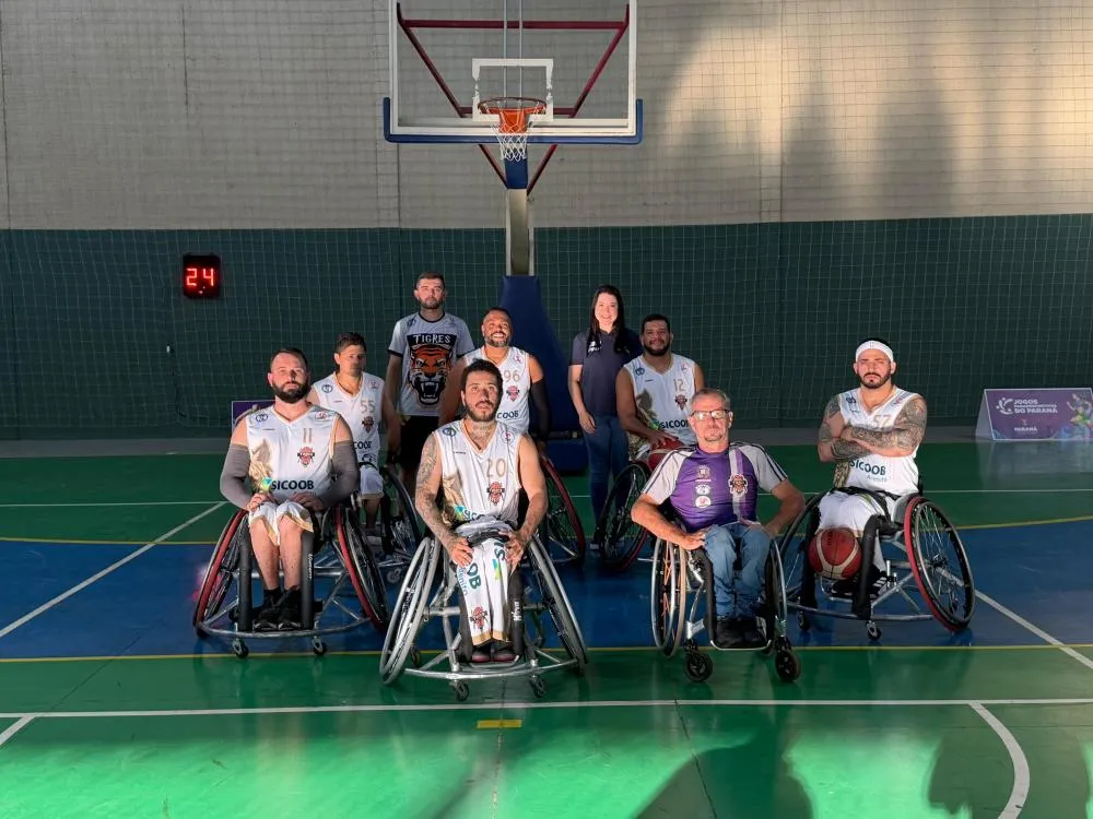 Basquetebol em cadeira de rodas de Umuarama estreia com vitória