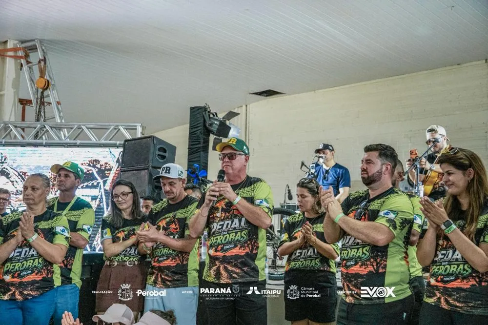  Pedal das Perobas reúne ciclistas de três estados e cresce em Perobal