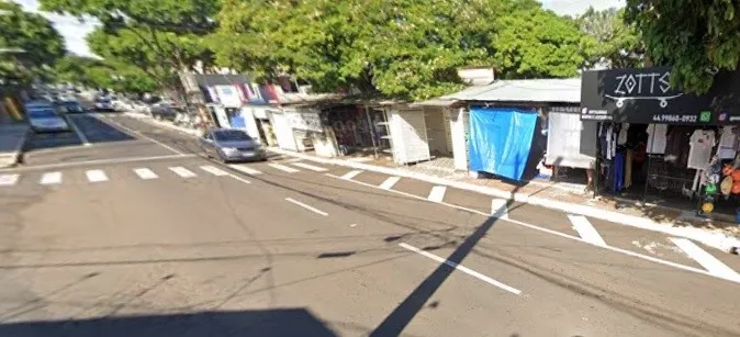 Acidente é registrado no centro de Umuarama, mas envolvidos fogem antes da chegada da PM