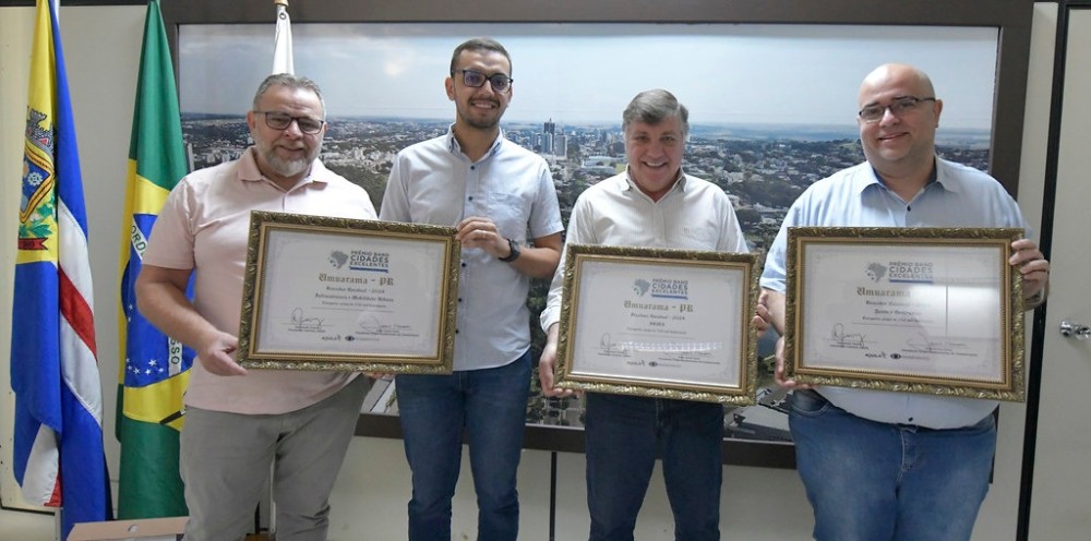 Umuarama é destaque estadual no Prêmio Band Cidades Excelentes