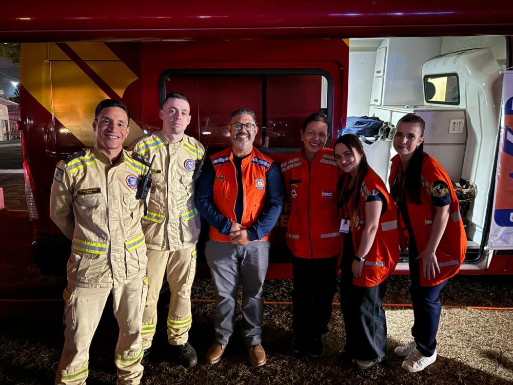 Defesa Civil atua cinco dias na festa de aniversário de Umuarama