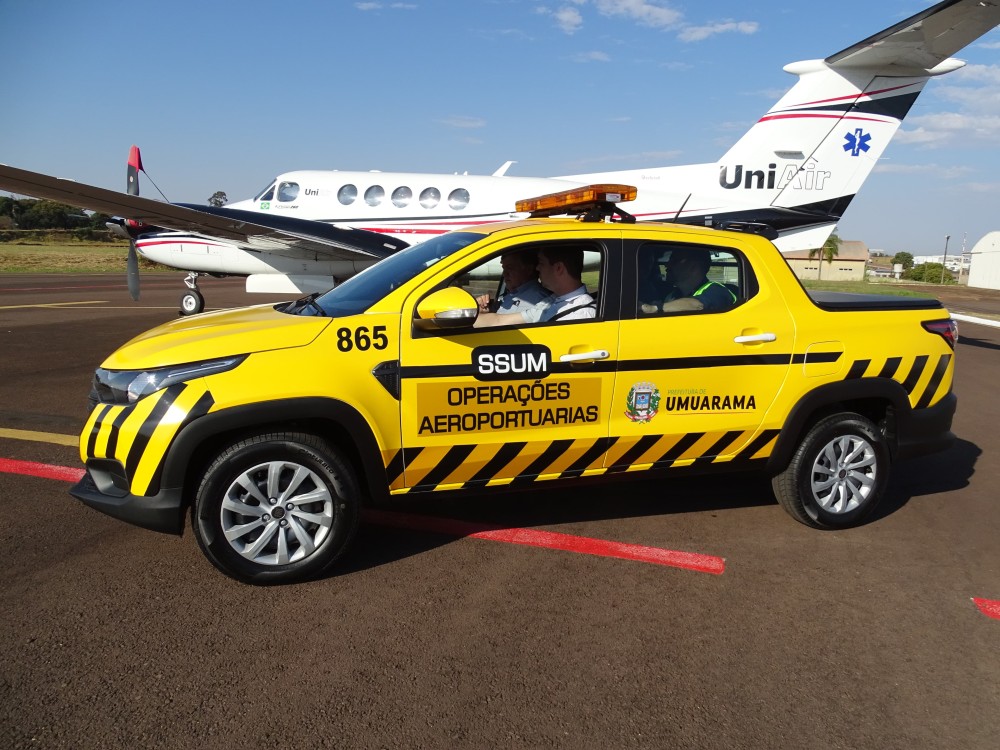 Aeroporto conta com veículo novo para utilização como Posto de Coordenação Móvel