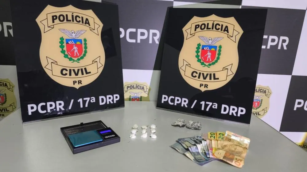 Operação policial conjunta prende mulher em flagrante por tráfico de drogas em Tapejara