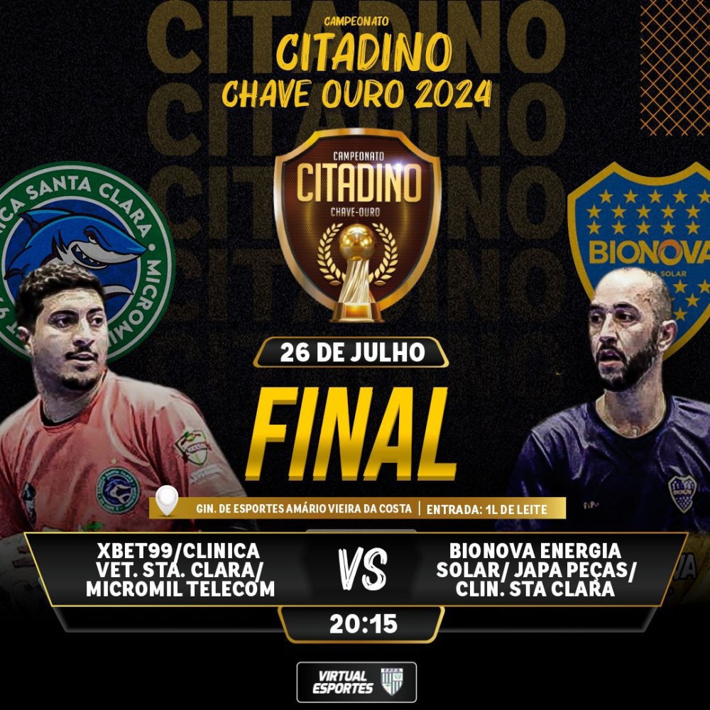 Campeonato Citadino de Futsal chega às rodadas finais nas chaves Prata e Ouro