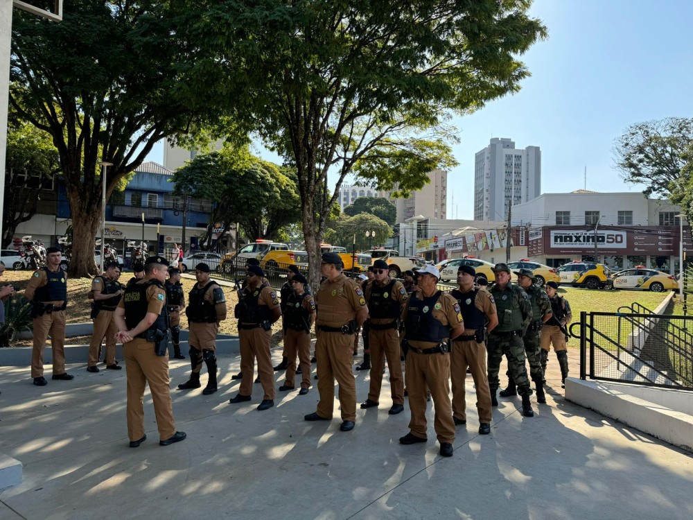 Polícia Militar lança em Umuarama Operação “Força Total Brasil V”