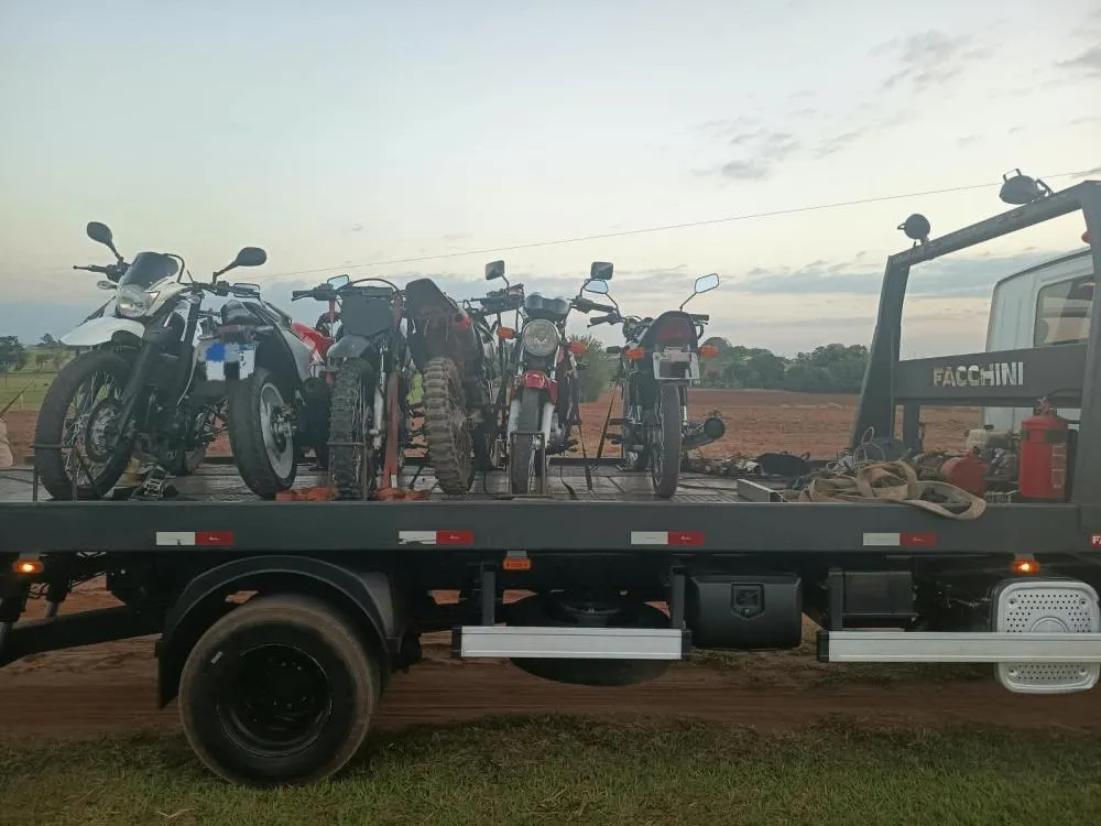 Vídeos com até 179 mil visualizações levam polícia a apreender sete motos em Marabá