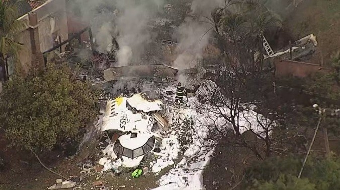 Residentes da Uopeccan estão na lista de passageiros do avião que caiu em Vinhedo