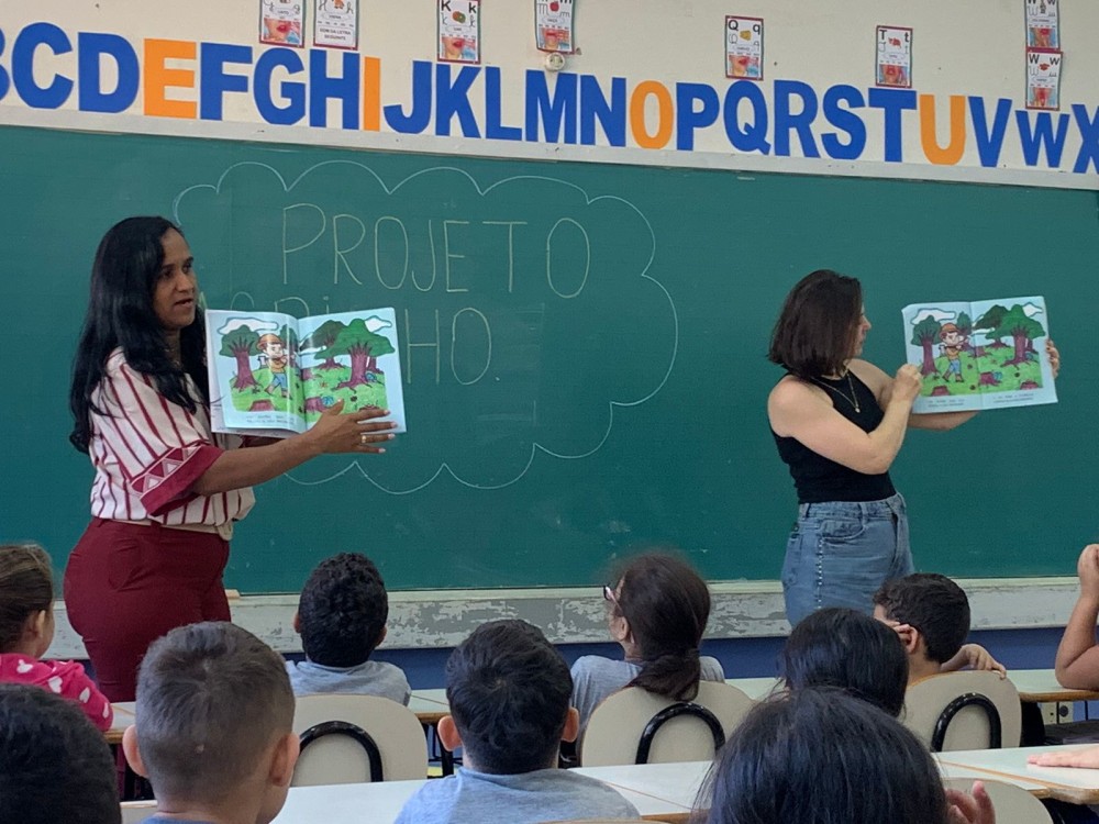 Programa Agrinho é implantado na Escola Municipal do Ouro Branco