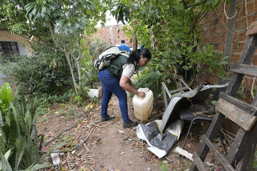 Novamente nenhum caso de dengue foi registrado na última semana