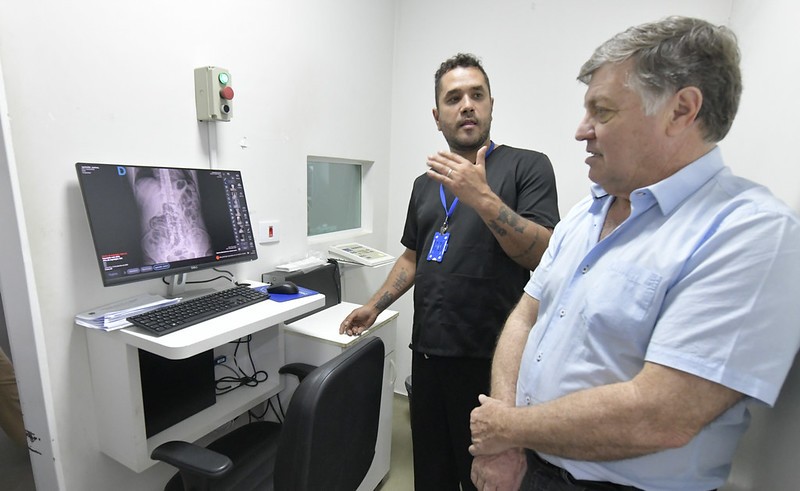 Secretaria de Saúde moderniza equipamento de raio-X do Pronto Atendimento 24h