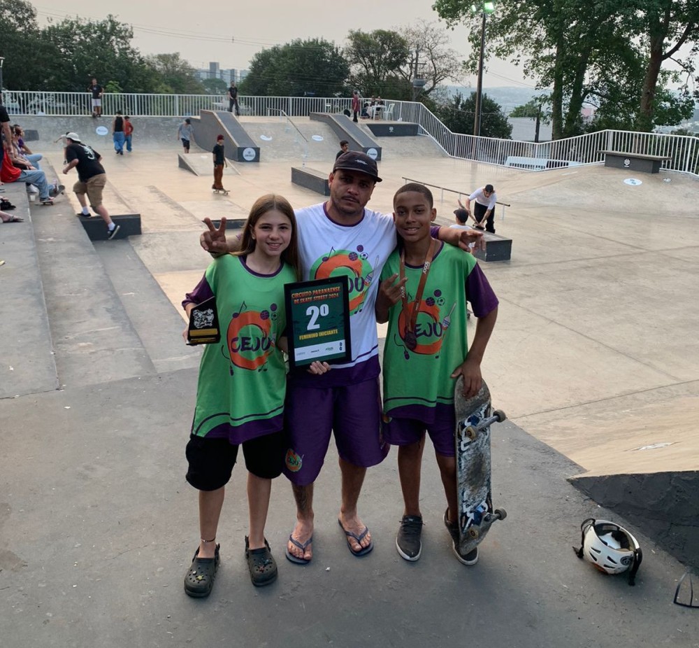 Centro da Juventude de Umuarama é destaque no Circuito Paranaense de Skate Street
