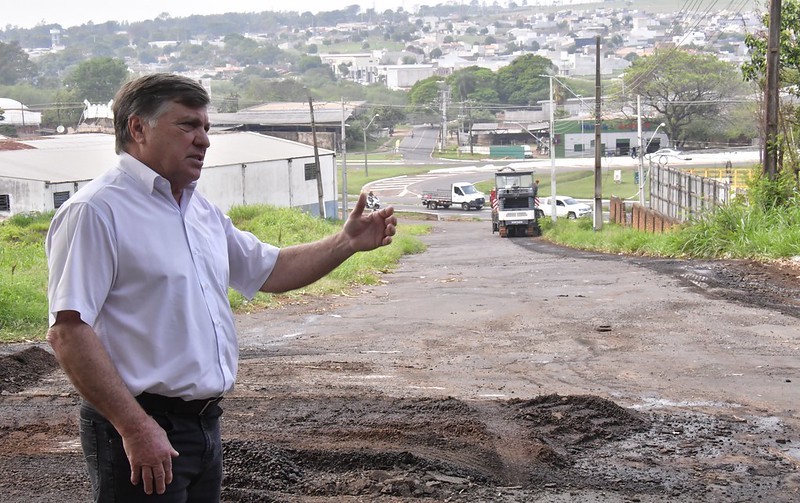 Recapeamento asfáltico chega ao Jardim Canadá e avança em outros bairros da cidade