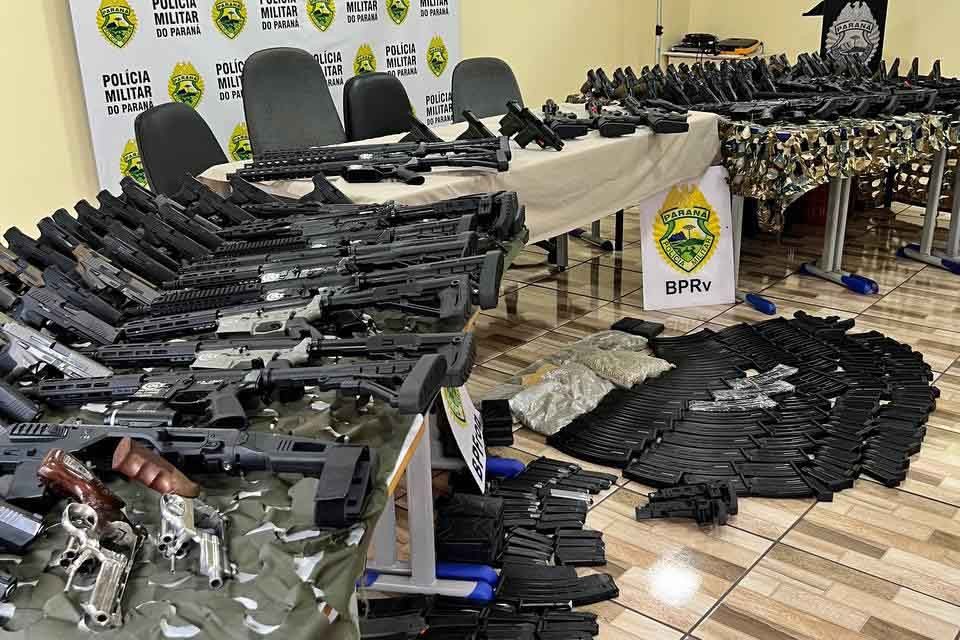 Polícia Federal encerra investigação de repressão ao Tráfico Internacional de Armas