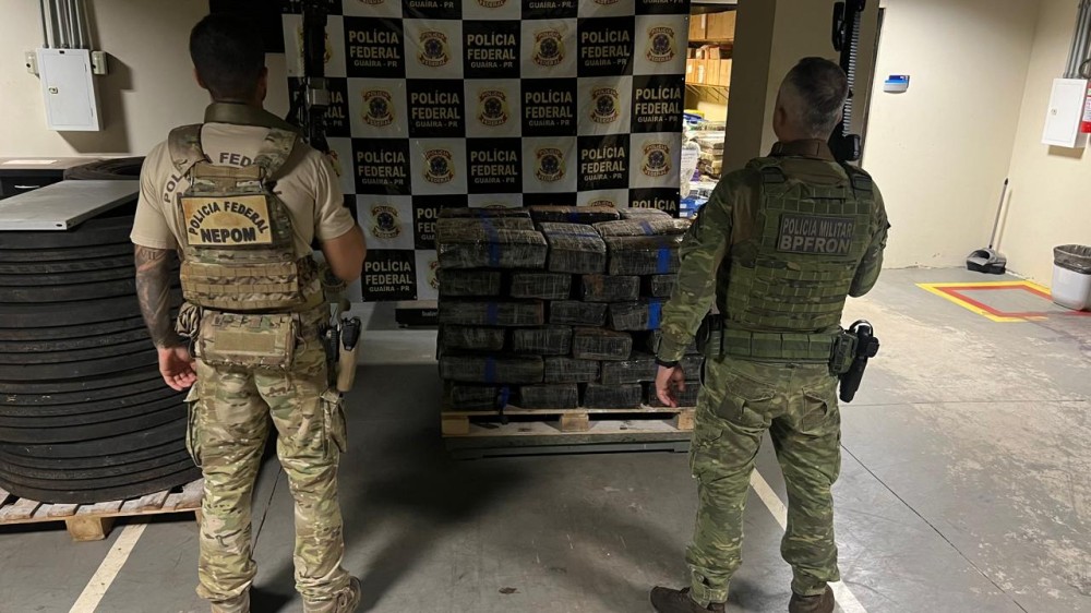 PF e BPFRON apreendem mais de meia tonelada de maconha em um sítio de Francisco Alves