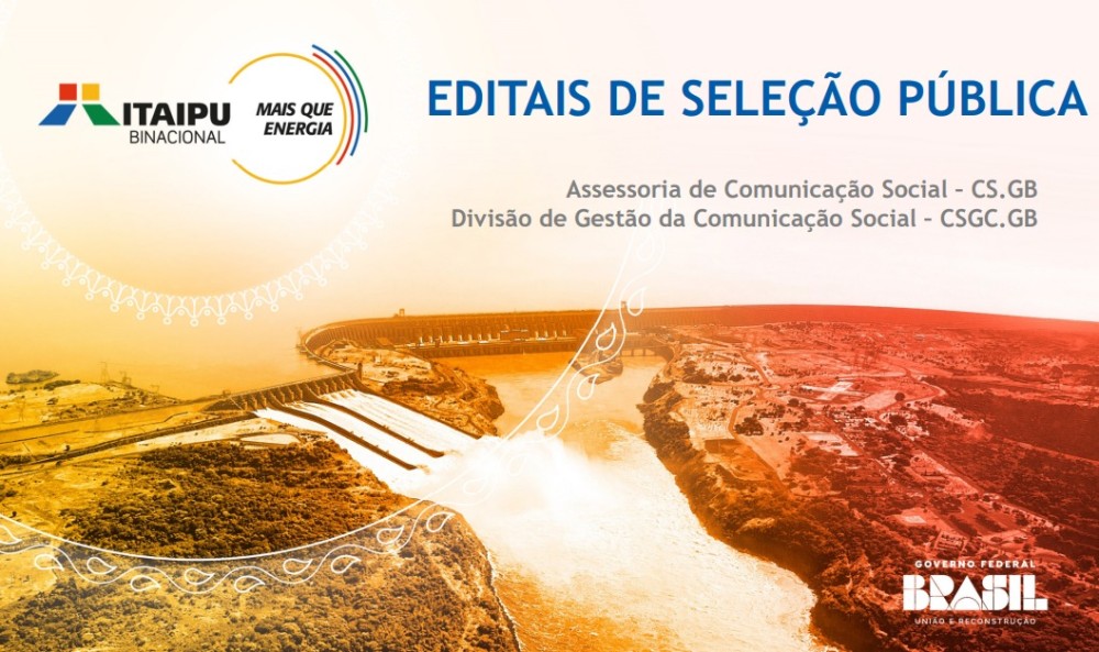 Materiais sobre editais de patrocínio da Itaipu estão disponíveis no site