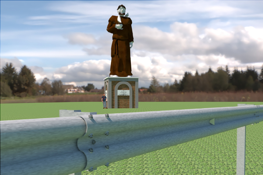 Câmara votará autorização para instalar monumento em homenagem ao padroeiro